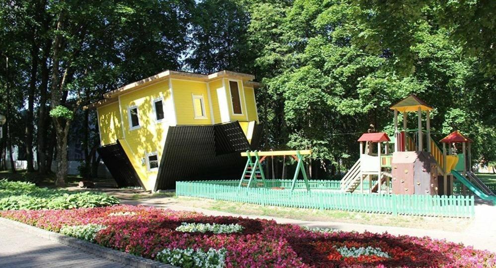 Apartment In Druskininkai City Centre Kültér fotó